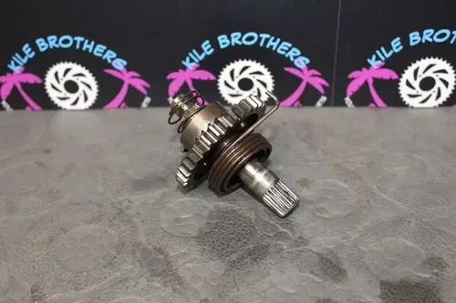 04-09 honda crf250r OEM KICKSTART KICK START SHAFT W IDLER GEAR 28210-KRN-670