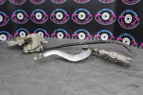 yamaha 09-20 yz250f 09-19 yz450f OEM REAR BRAKE PEDAL CALIPER MASTER CYLINDER