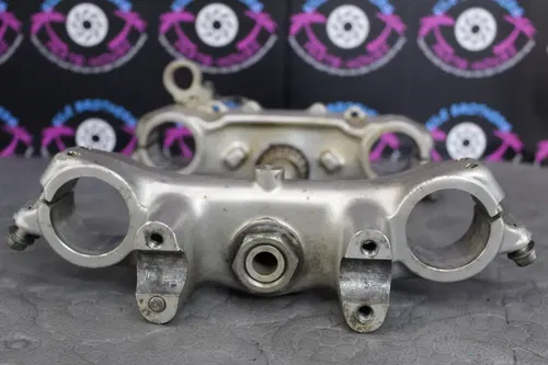 1989 honda cr125r OEM FRONT FORKS LOWER UPPER TRIPLE TREE STEM CLAMP 53230-KZ4-0