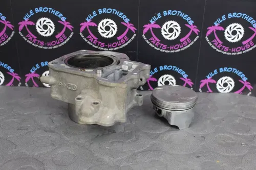 2005 kawasaki kfx700 OEM ENGINE CYLINDER PISTON BLOCK JUG BARREL W PISTON REAR