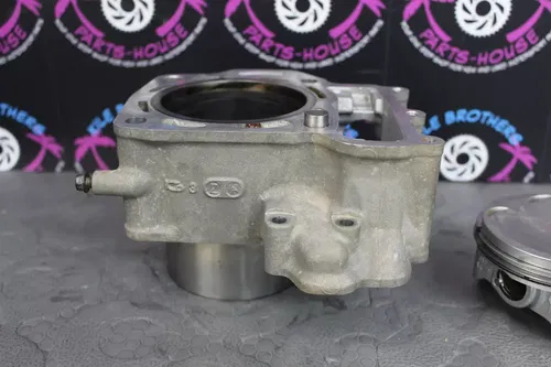 2005 kawasaki kfx700 OEM ENGINE CYLINDER PISTON BLOCK JUG BARREL W PISTON REAR