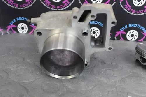 2005 kawasaki kfx700 OEM ENGINE CYLINDER PISTON BLOCK JUG BARREL W PISTON REAR