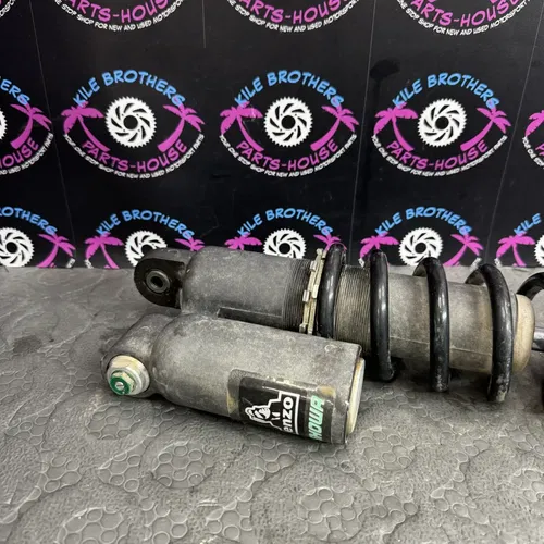 2017 kawasaki kx250f OEM REAR REAR BACK SHOCK ABSORBER SUSPENSION SPRING GOOD