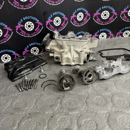 2017 Kawasaki KX250F Motor Engine Cylinder Head Valves Cams OEM GOOD 11008-0894
