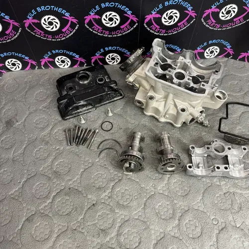 2017 Kawasaki KX250F Motor Engine Cylinder Head Valves Cams OEM GOOD 11008-0894