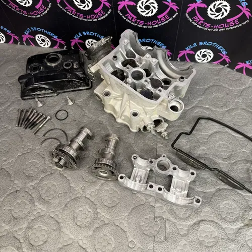 2017 Kawasaki KX250F Motor Engine Cylinder Head Valves Cams OEM GOOD 11008-0894
