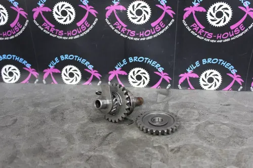1999 yamaha 86-04 yz125 OEM KICKSTART KICK START SHAFT W IDLER GEAR 1LX-15641-00