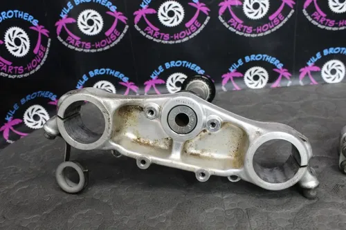 1987 Honda 87-88 CR125R OEM FRONT FORKS LOWER UPPER TRIPLE TREE STEM CLAMP