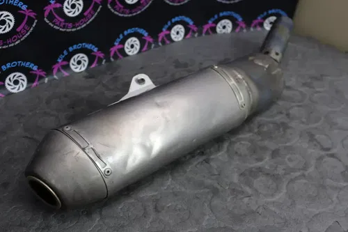 2009 2010 honda crf450r FMF TITANIUM EXHAUST PIPE CHAMBER HEADER MUFFLER GOOD