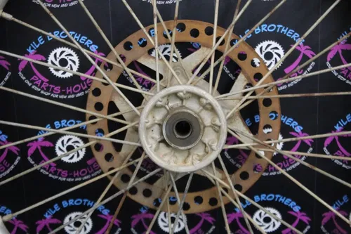 1989 Kawasaki KX125 OEM FRONT WHEEL RIM HUB 41034-1183