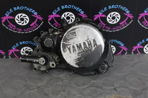 1983 yamaha 83-84 yz125 LEFT ENGINE INNER CLUTCH COVER CASE