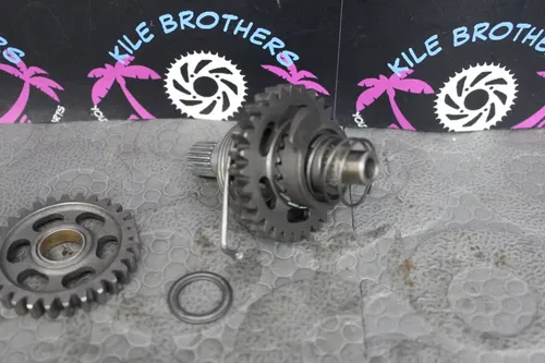 1989 honda cr125r OEM KICKSTART KICK START SHAFT W IDLER GEAR 28251-KZ4-000