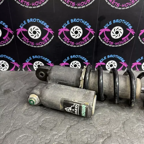 2017 kawasaki kx250f OEM REAR REAR BACK SHOCK ABSORBER SUSPENSION SPRING GOOD