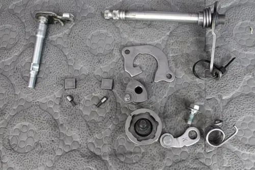 2013 yamaha yz250f SHIFTER SHIFTING MECHANISM RATCHET PAWL ASSY SHAFT