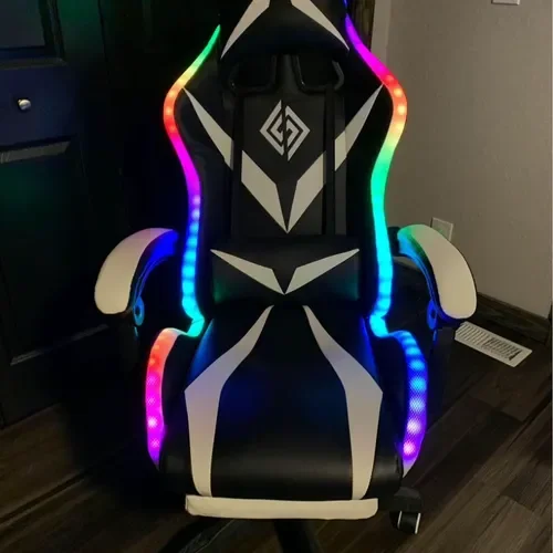 LED Gaming Chair And Desk