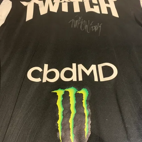 Jeremy "Twitch” Stenberg Signed Worn Jerseys 500$ For Both These Are Available 