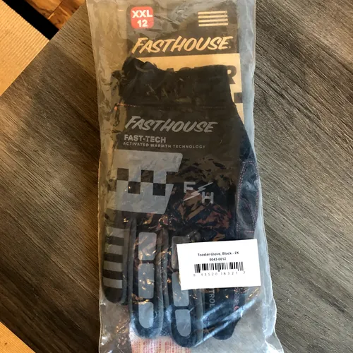 Fasthouse Toaster Glove - Black - 2XL