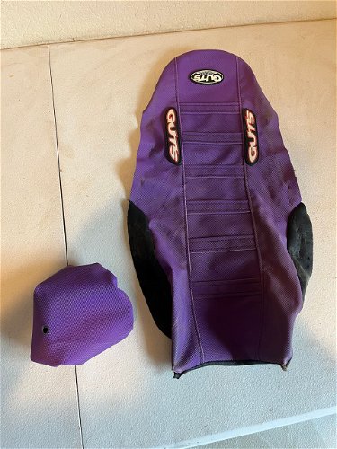 Purple Guts Seat Cover 
2023/2024 Yz450f
2024 Yz250f
