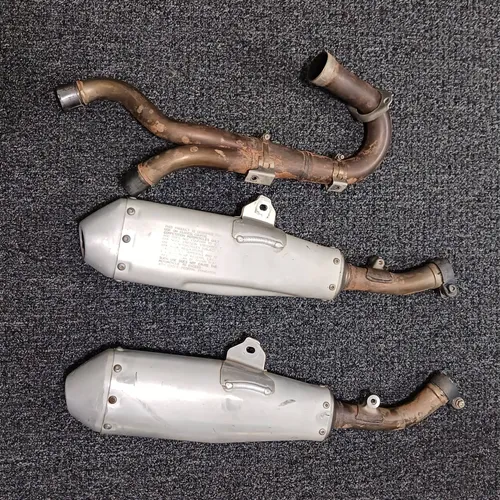 2018 CRF450R stock Complete Exhaust