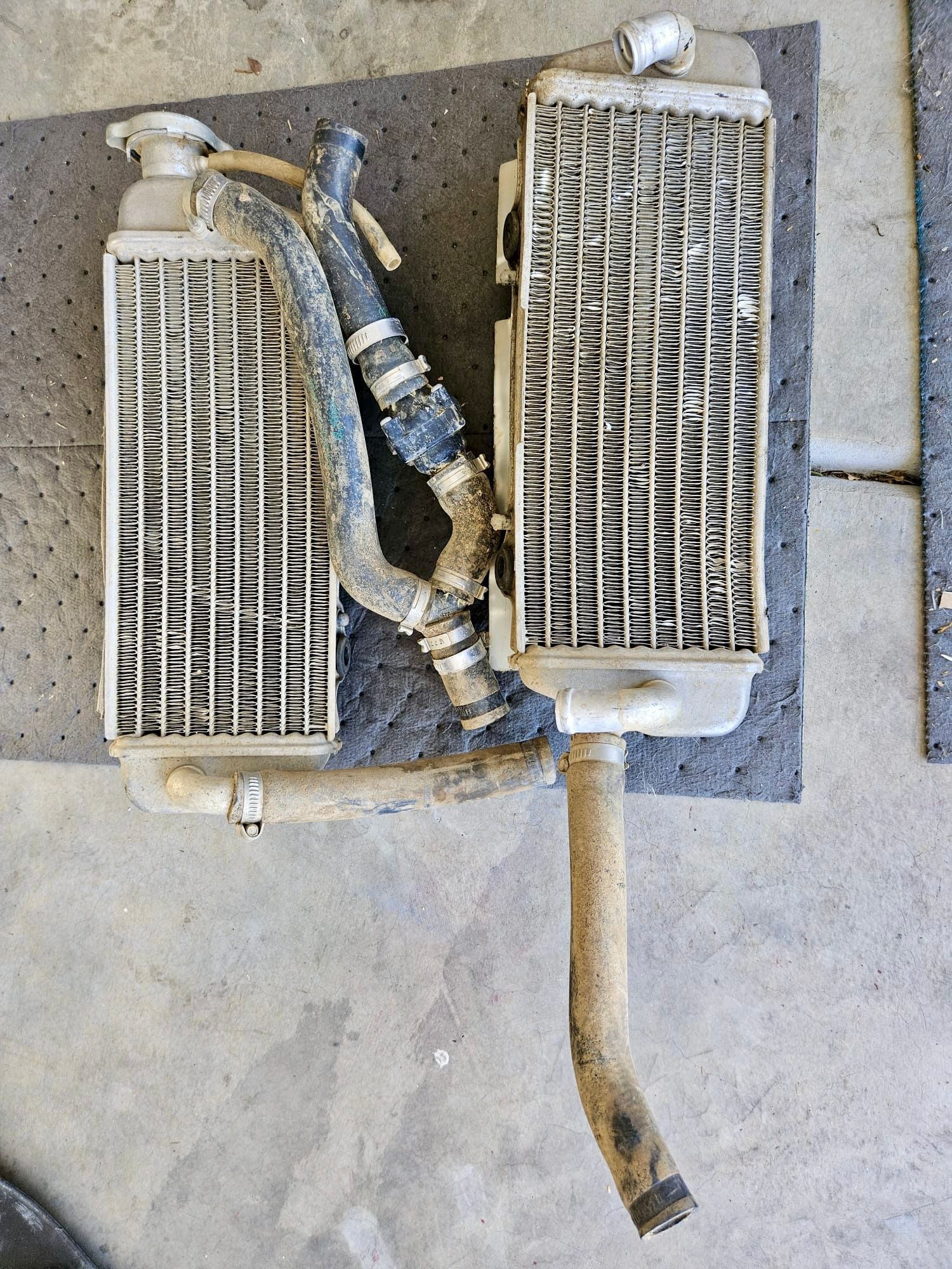 KTM 200 Exc Radiators (left+right) 