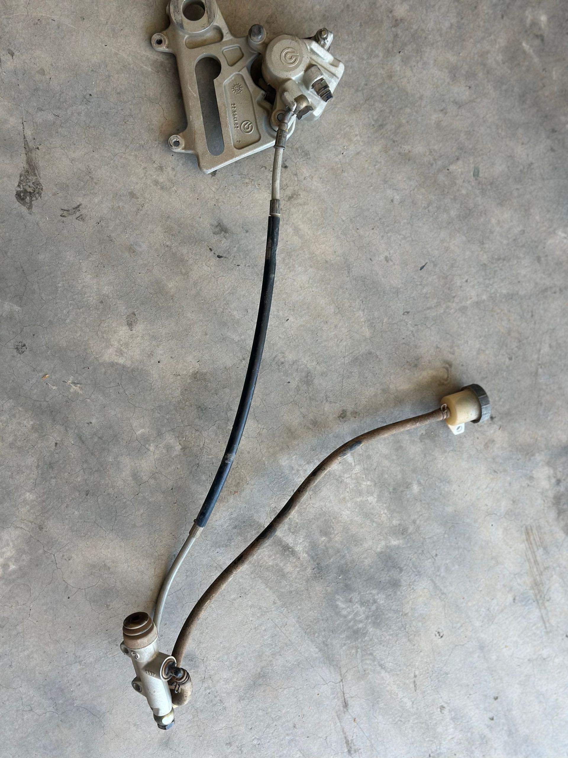 KTM 200 Exc Rear Brake Assembly 