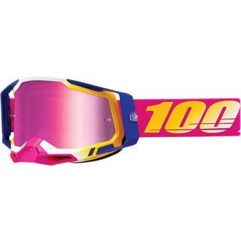 100% Racecraft 2 Mission Goggle Mirrored Lens