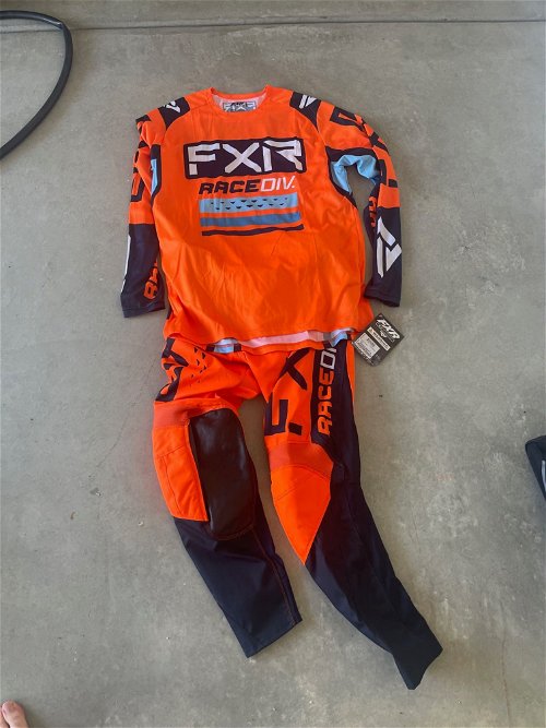 FXR jersey and pant L 34 