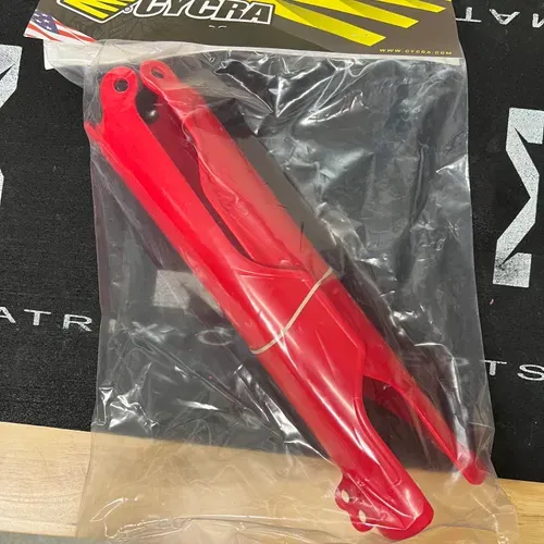 Red Honda Cycra Fork Guards