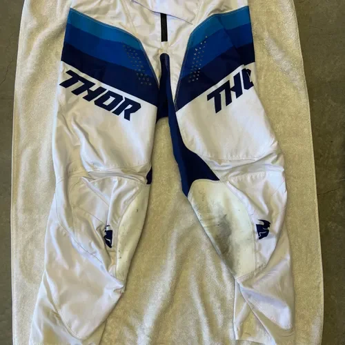 NWT Thor S13 Phase Stix Motocross Pants Yellow Size 3/4/ US 0 | eBay