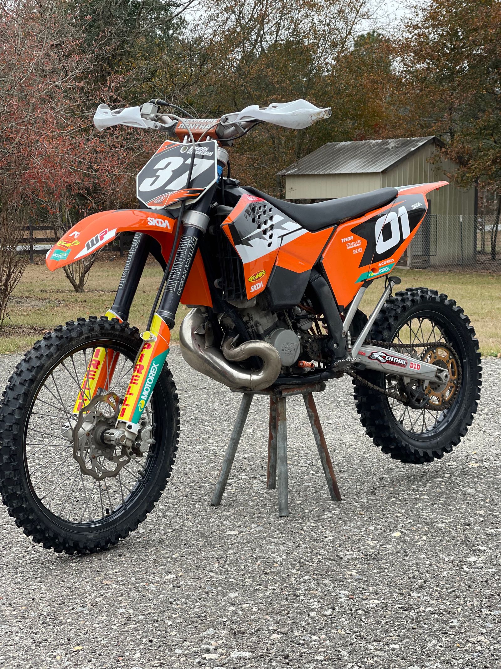 2008 KTM 200 XC-W 2008 KTM 200 XC-W