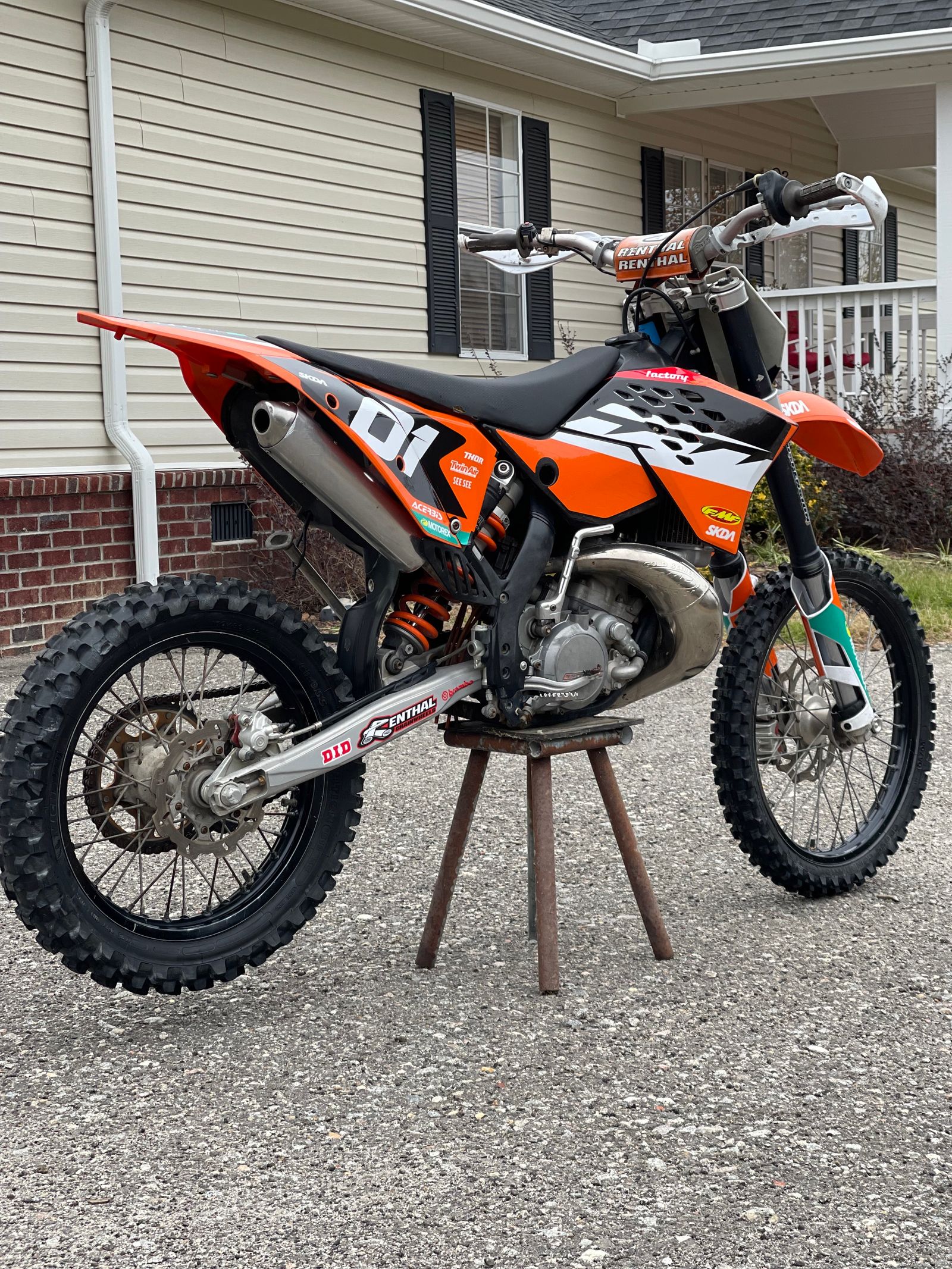 2008 KTM 200 XC-W 2008 KTM 200 XC-W