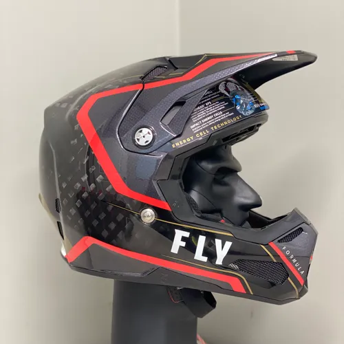Fly Racing Formula Axon Black/ Red Large