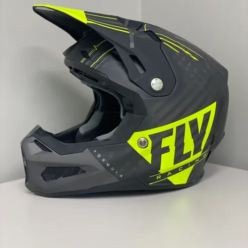 Fly Racing Formula Carbon Vector Black/ Hi-Vis XL