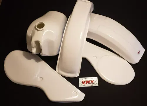 1981 MAICO PLASTIC KIT 81 MOR TANK REAR FENDER FRONT SIDEPANEL 1981 MAICO AHRMA