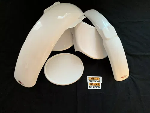 HONDA FENDER KIT 73 74 CR250 REAR FRONT SIDEPANEL SET 1973 CR250 AHRMA VINTAGE