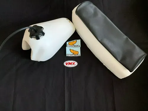 HONDA 1980 CR250 TANK RC TANK SEAT COMBO 1980 CR250 80 CR 250 GAS TANK VINTAGE