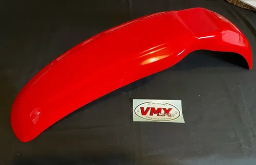 HONDA 1976 1977 1978 CR125 FRONT FENDER 76 77 78 CR 125 FRONT FENDER RED AHRMA