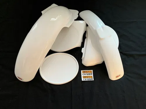 HONDA FENDER KIT 73 74 CR125 REAR FRONT SIDEPANEL SET 1973 CR125 AHRMA VINTAGE