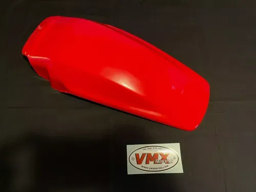 HONDA REAR FENDER 1982 CR250 CR480 REAR FENDER RED SHINY AHRMA VMX RACING CR