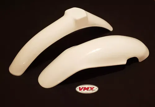 MAICO FENDER 68 69 70 1971 1972 1973 1974 MAICO FRONT REAR PLASTIC WHITE AHRMA