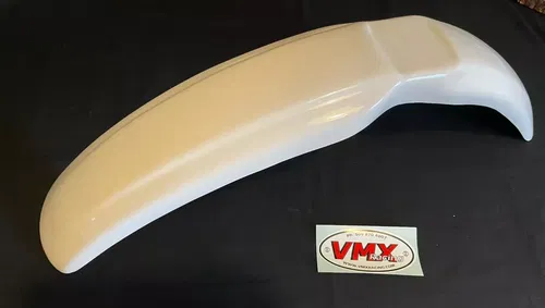 HONDA 1976 1977 1978 CR125 FRONT FENDER 76 77 78 CR 125 FRONT FENDER WHITE AHRMA