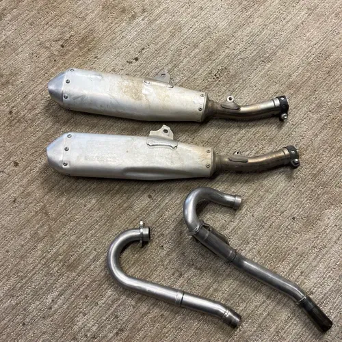 Complete Dual Exhaust Crf250r Oem