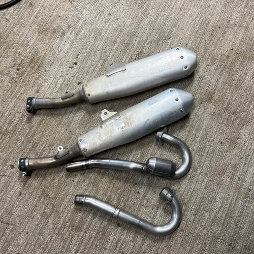 Complete Dual Exhaust Crf250r Oem