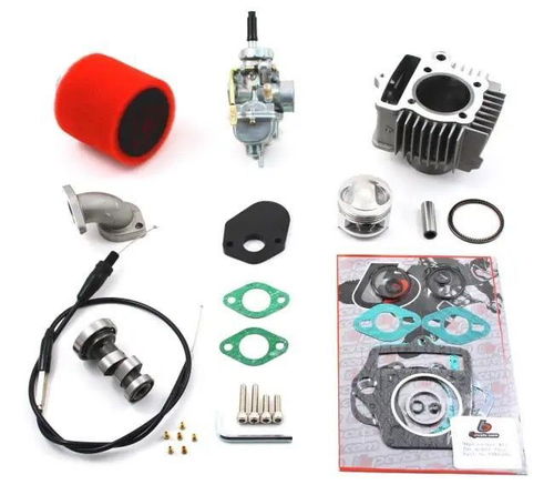 TB Parts Stock Head, 88cc Bore Kit, 20mm Carb Kit & Cam - 91-94 Models