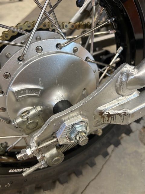 M12x1.25 Flanged Axle Nut - KLX110 & Others