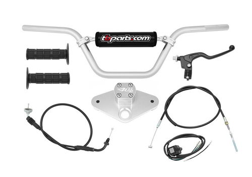 TB Parts Handlebar Kit, Silver – Z50 1988+