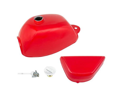TB Parts AFT Gas Tank & Side Cover Kit, Red - Z50 K3-78