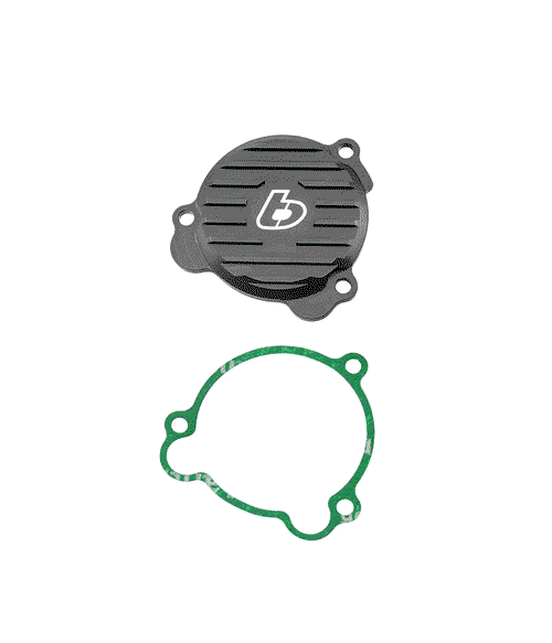 TB Parts Billet Starter Cover, Black – KLX140