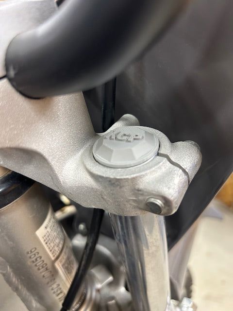 KLX110 Replacement Fork Caps - For OEM Forks Only