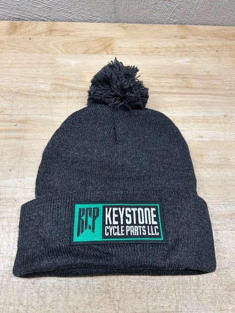 KCP Beanie - Flag Logo with Pom
